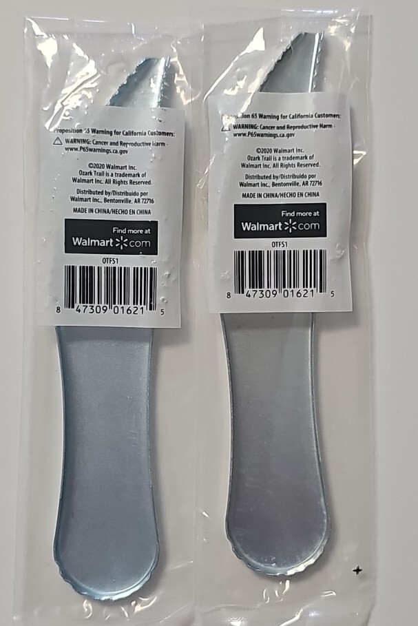 Lot of 2 Ozark Trail Fish Scaler 0TFS1 – **NEW in Sealed Package**