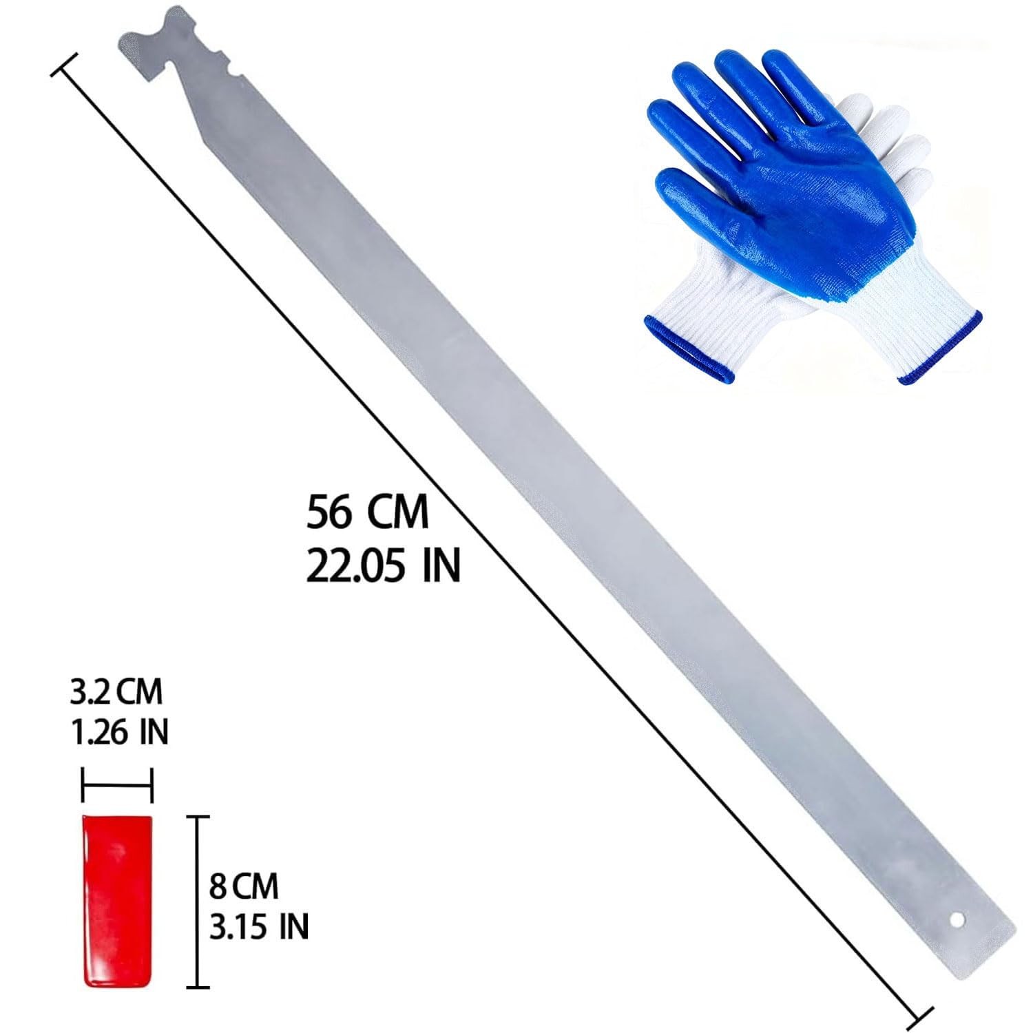 22 inches Stainless Steel Professional Auto Tool, Slim Tool, Lightweight Automot