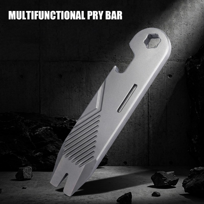 Metal Alloy Pocket Crowbars Portable Bottles Opener Nails Pullers Portable