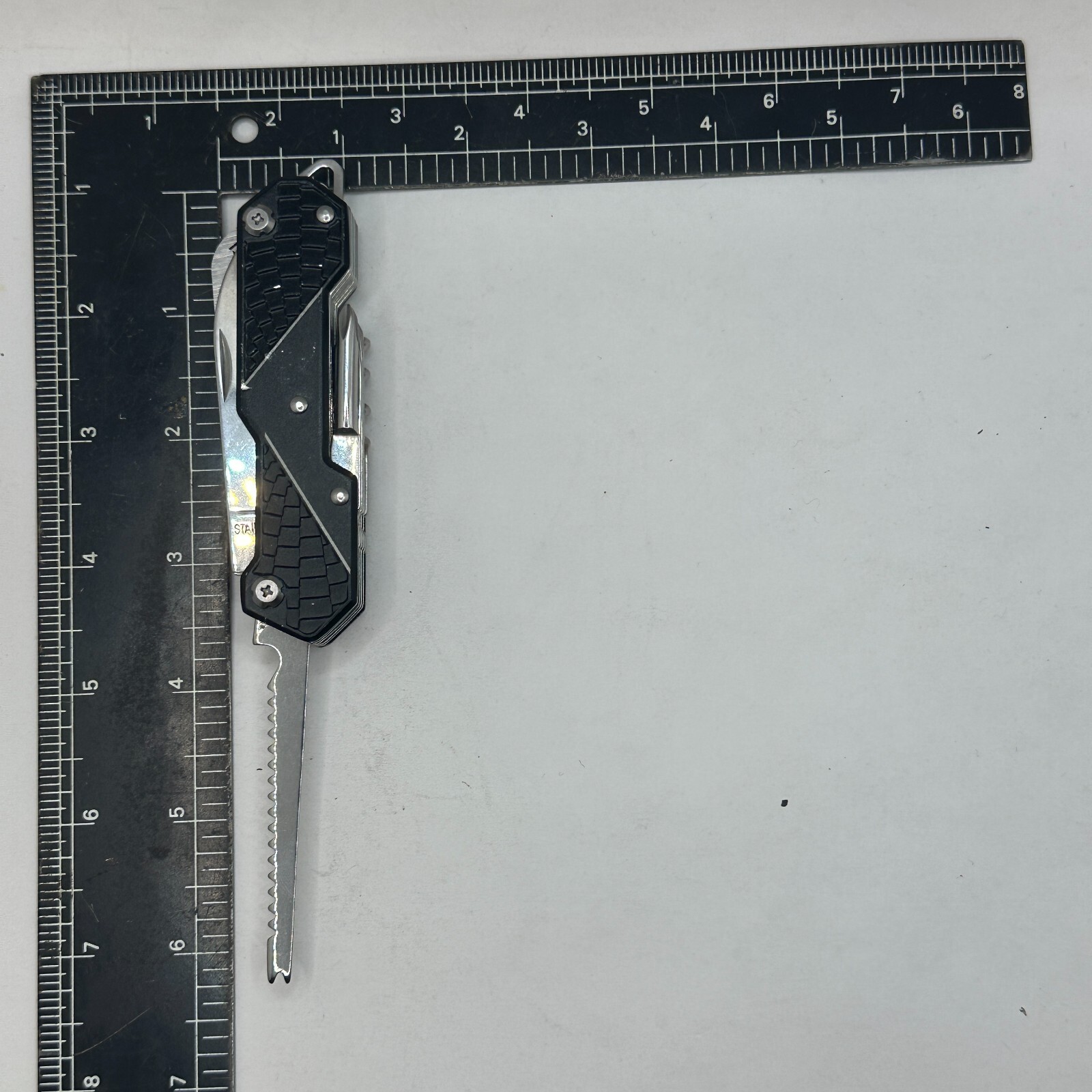 Switchedge Black 14 Tools In One Crimson Pocket Knife multi tool camping🔔