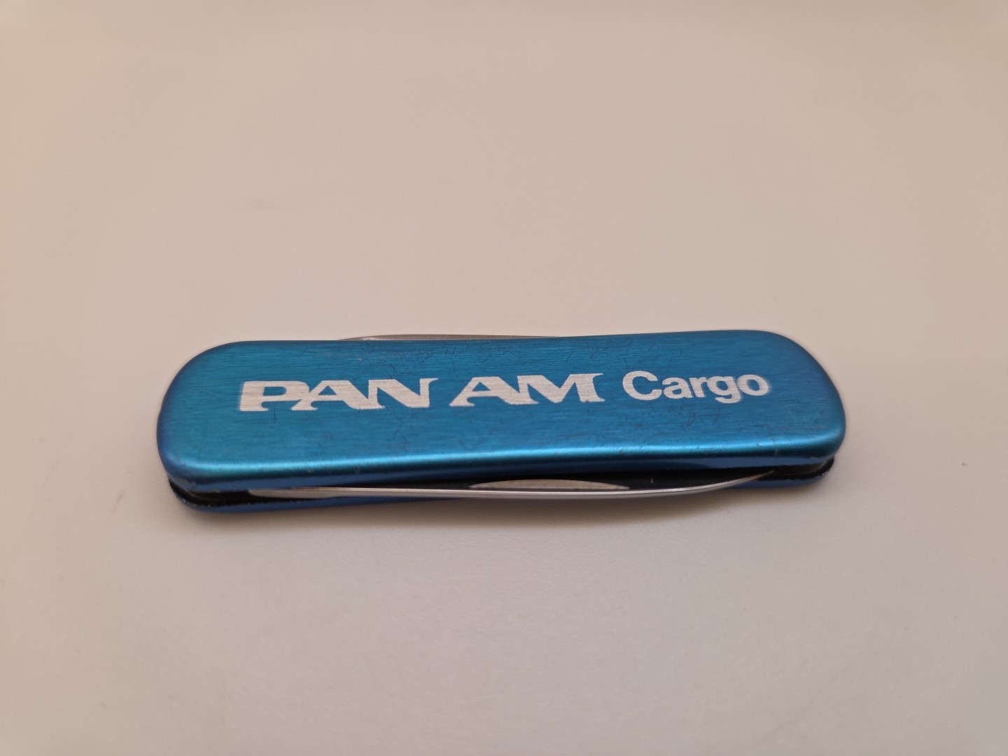 Pan American Airline Victorinox Cargo Pocket Pal Folding Knife 2 SS Blades