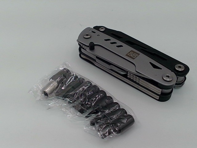 Multitool Stainless Steel Black Knife Pliers Screwdriver 99B