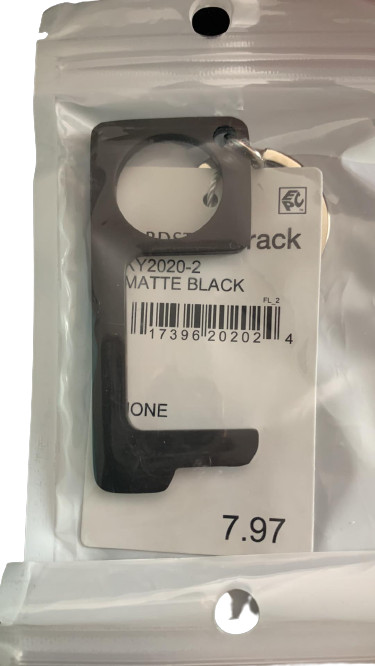 4 DOOR OPENER HANDLE KEY EDC CONTACTLESS NO TOUCH Touchless MATTE BLACK