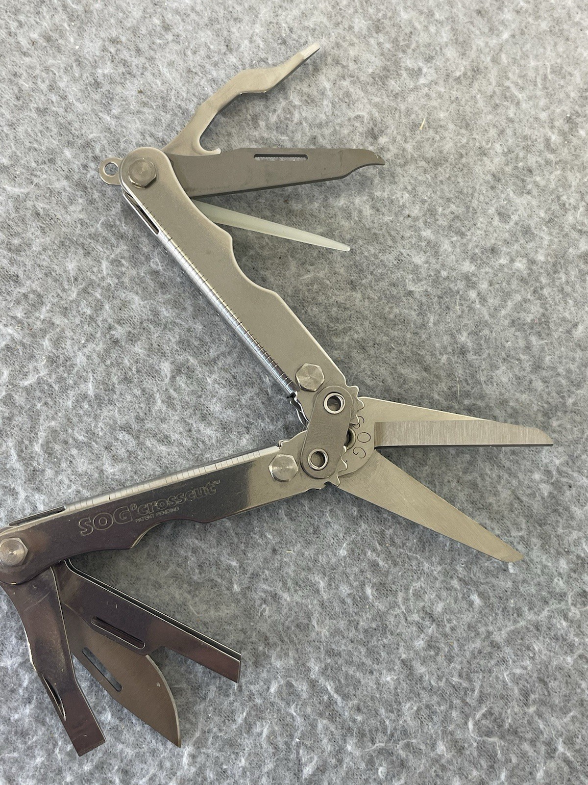 SOG Crosscut Tools Multi Tool 1980’s New In Box Made in USA