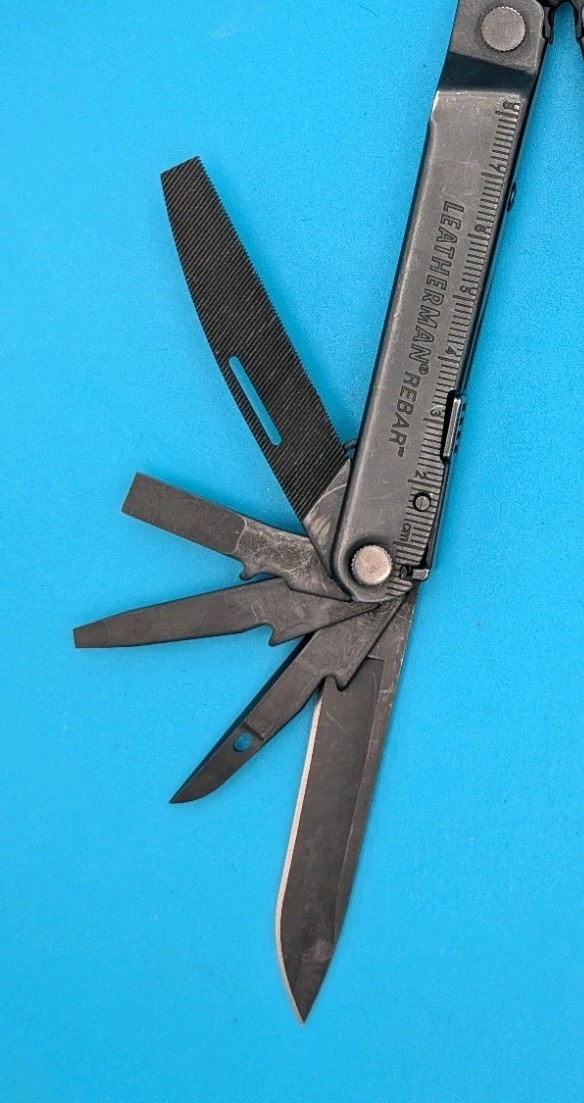 Leatherman Rebar Multi-Tool! Free Shipping! BLACK OXIDE!