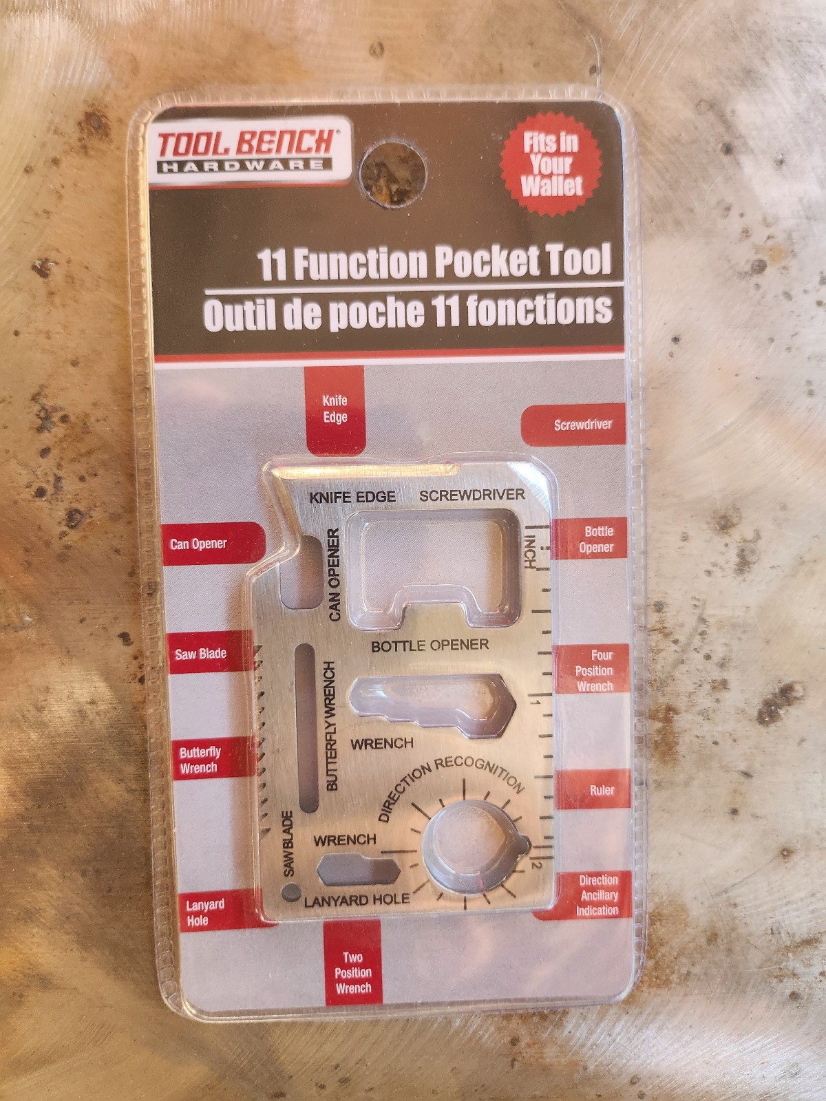 GREAT GIFT – Survival Slim Card Pocket Wallet Multi-Tool (NEW)