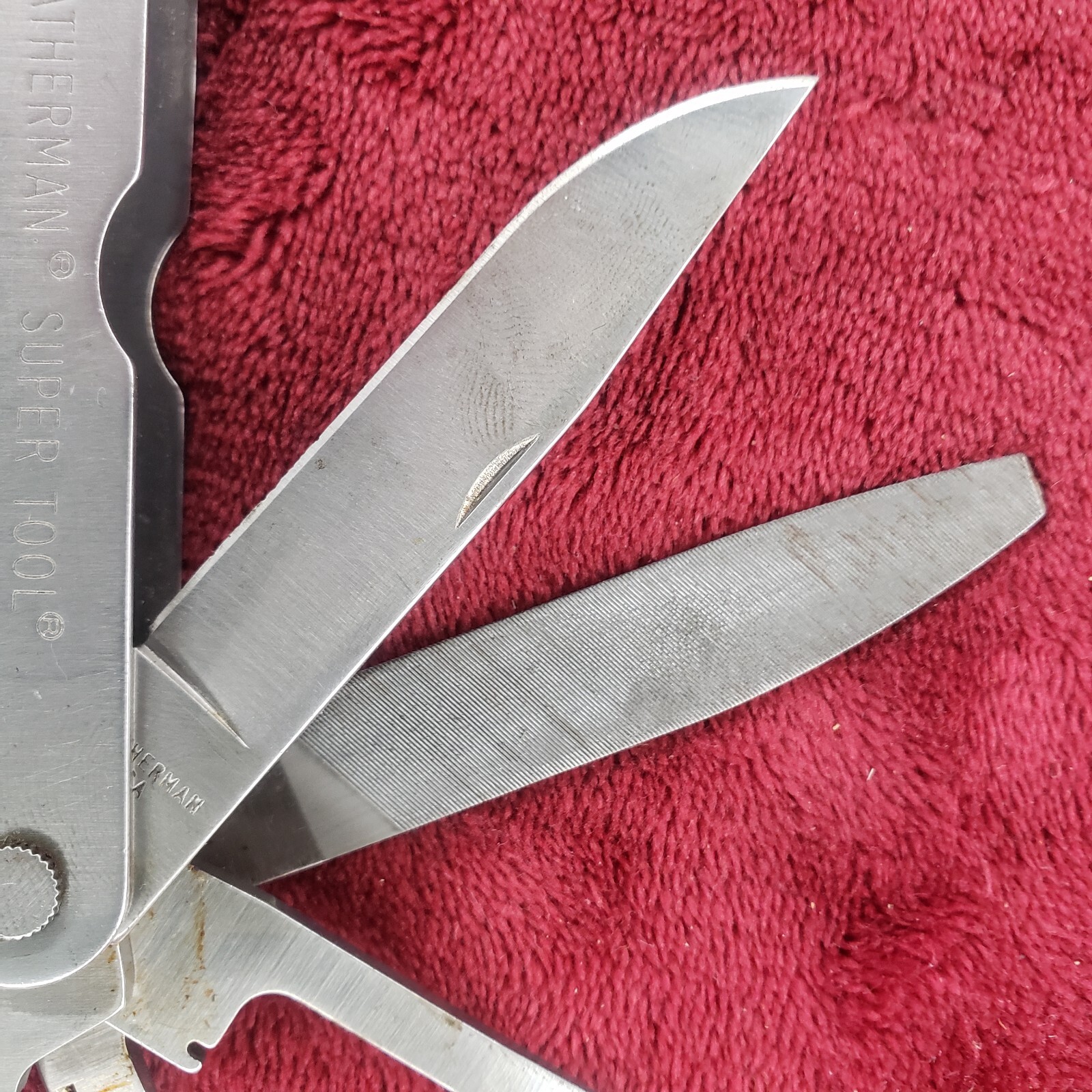 🔪 🔪 Leatherman Super Tool Multi Tool with Sheath.