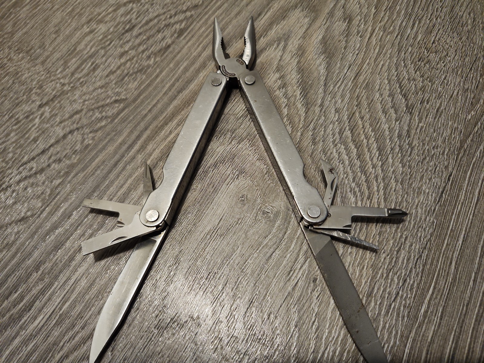Leatherman Tool – Used, Stainless Steel, Good Condition, Retired