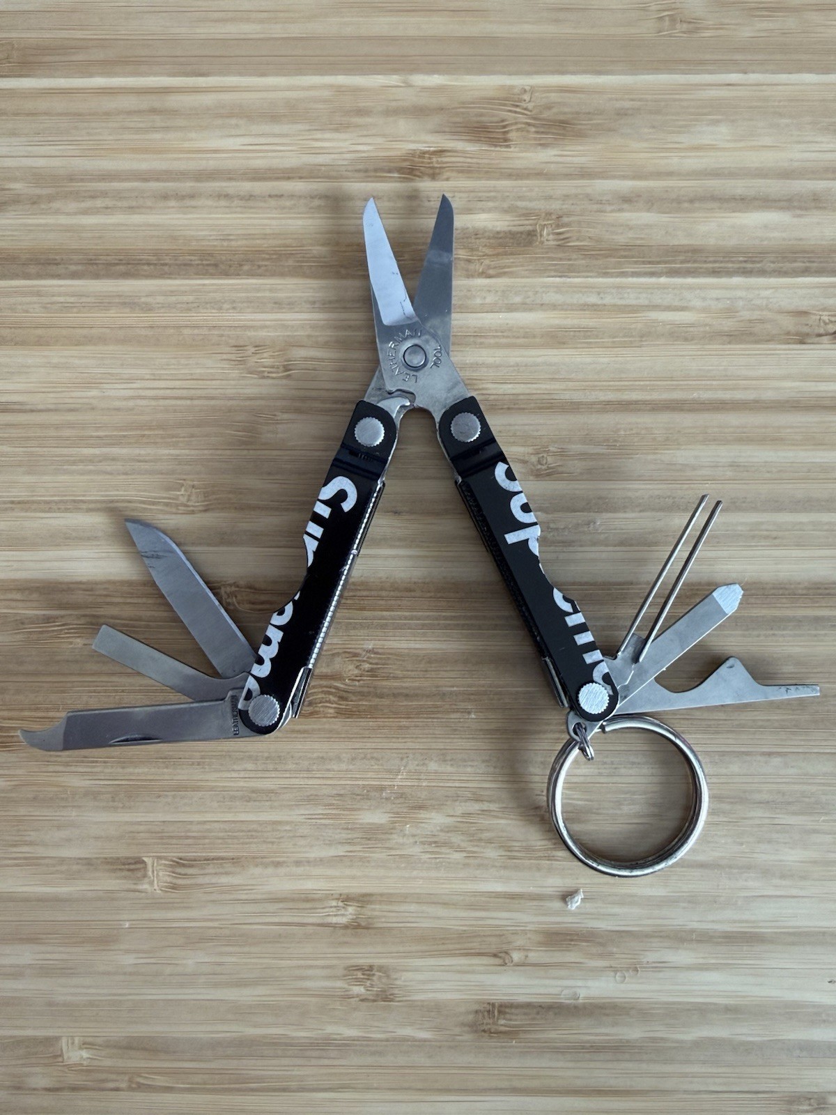 RARE Collectible Leatherman SUPREME MICRA Multi Tool Multitool Knife Black