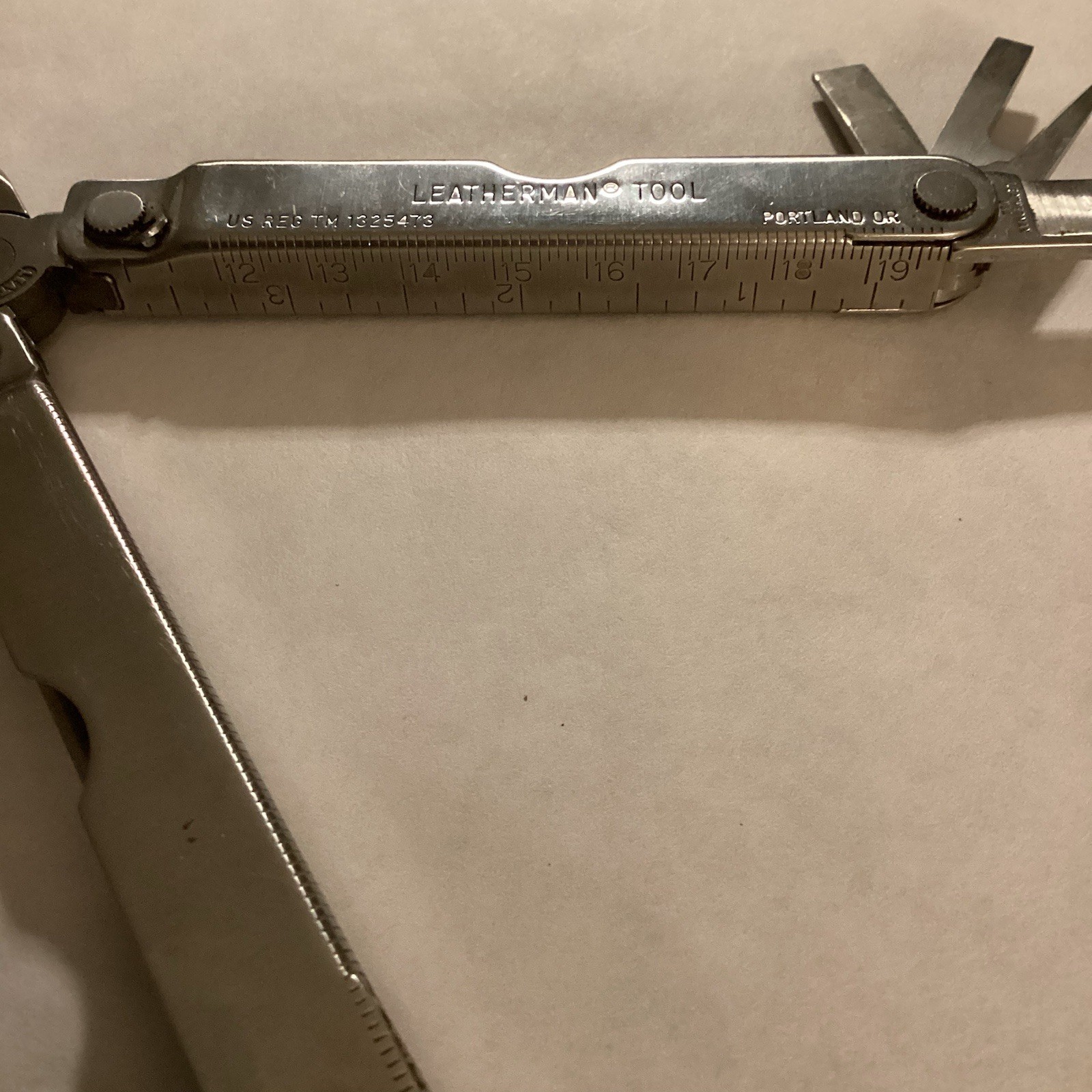 Pre 1992 Vintage Original Leatherman Tool US REG TM 1325473 Multi Tools OR USA