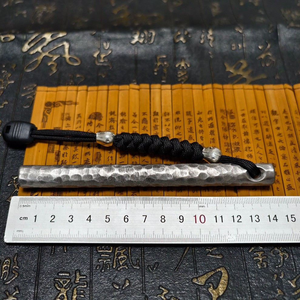 Handmade Solid Titanium Tactical EDC Self Defense Keychain – Legal Carry