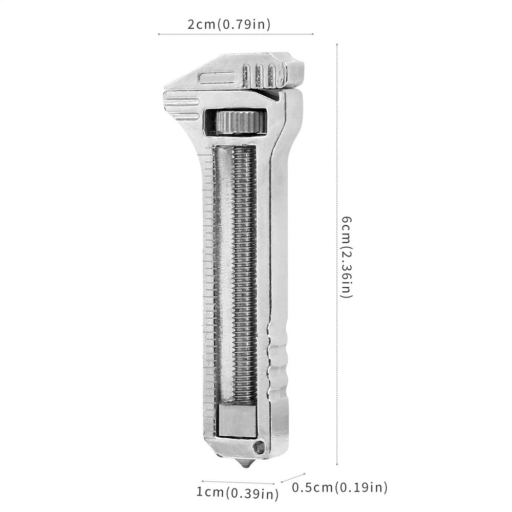 Alloy Wrench Mini Bottle Opener EDC Tool Multitool Compact Multi Tool New 1 PCS