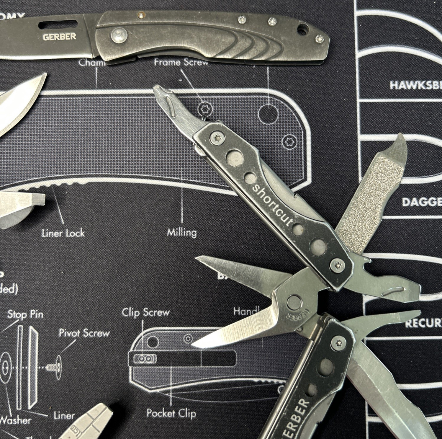 Gerber Suspension NXT / Cohort/ Shortcut/ STL 2.0 Knives & Multitools Lot Of 4
