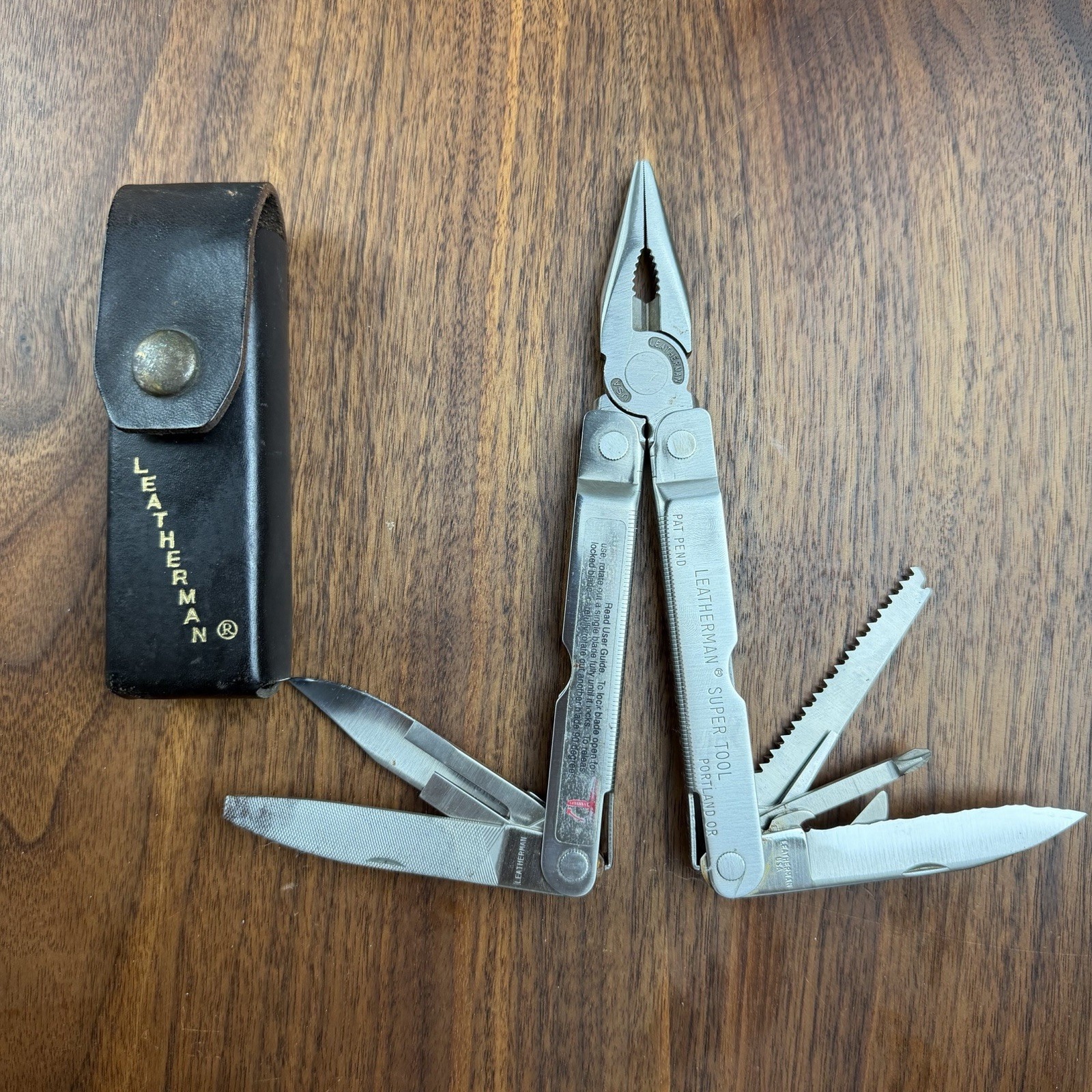 Leatherman PST ll Multi-Tool Leather Dated 0397 Portland OR USA Rare Vintage