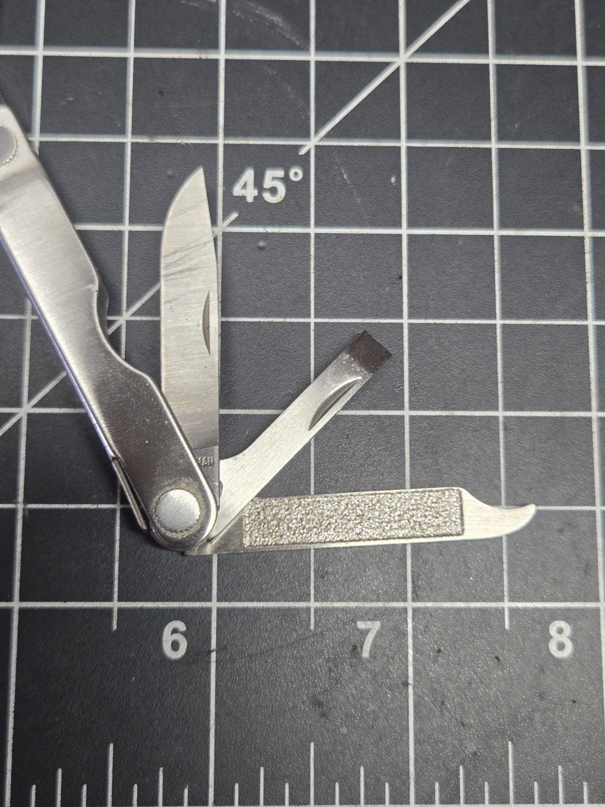 Leatherman Micra Stainless 10 Multi-Tool Pats Pend Camping Hiking Fishing