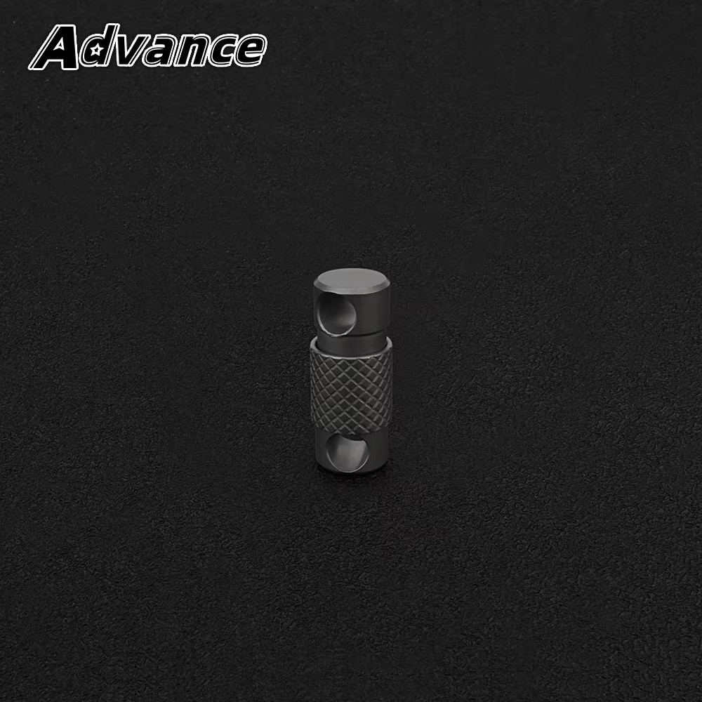 Titanium Alloy Mini Small Keychain 360 Degree Rotation Key Buckle MultiFunction