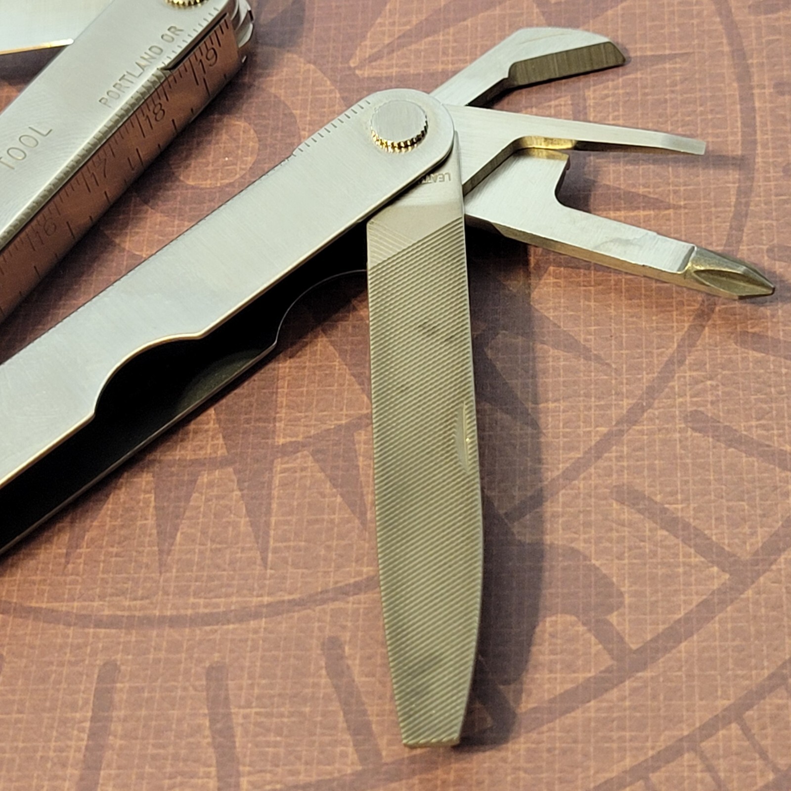 LEATHERMAN PST Multi Tool Made In USA W/SHEATH BOX Knife Pliers