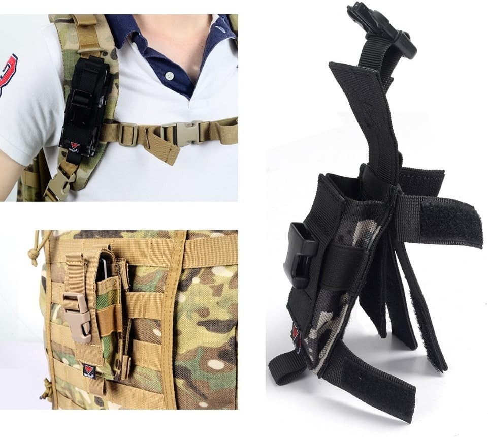 Durable Nylon Mag Pouch for Folding Tools and Flashlights Easy Carry Design