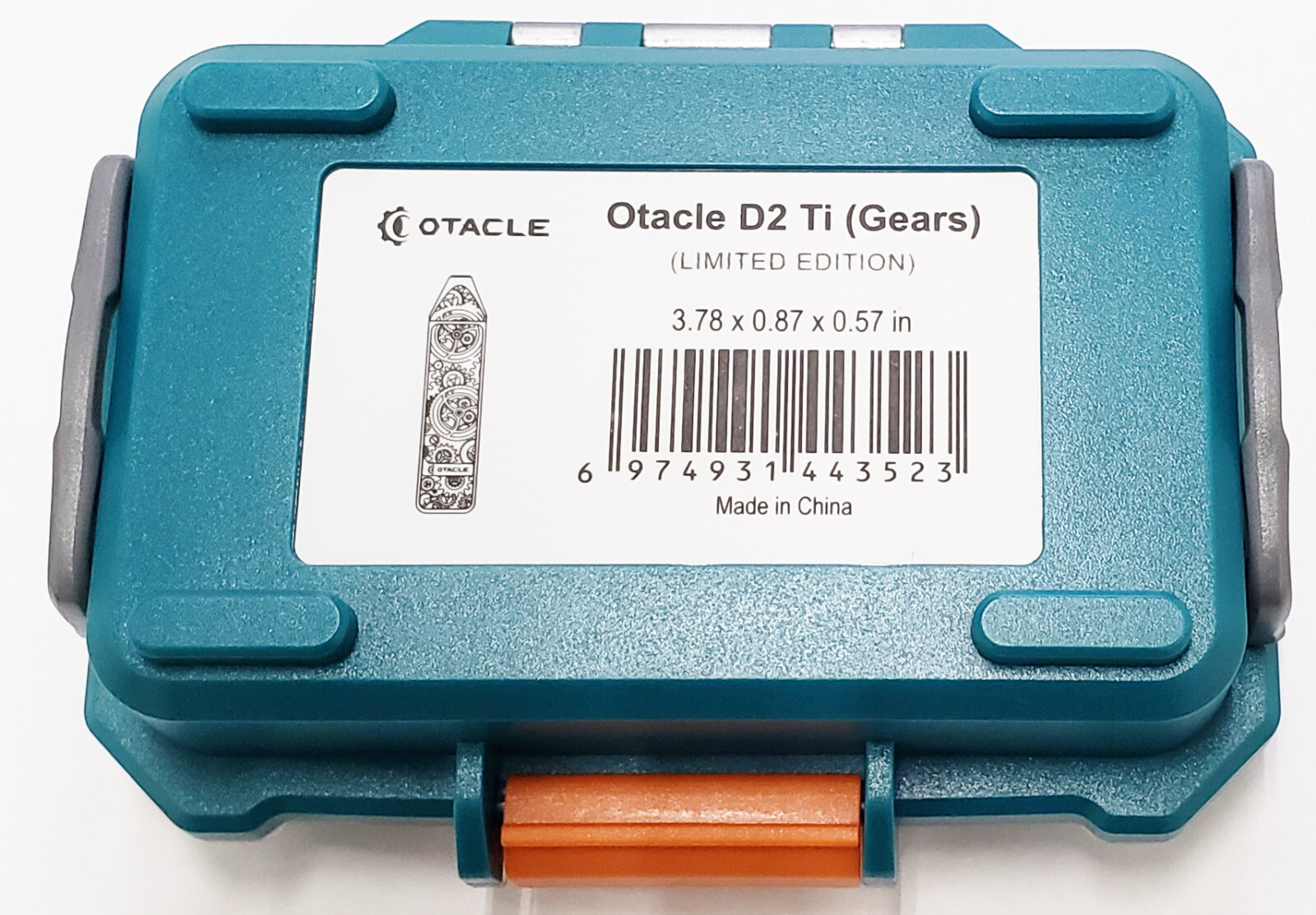 Olight Otacle D2 Ti Gears Multi-Bit Driver w/Fidget Slider & Gear Etching Limite