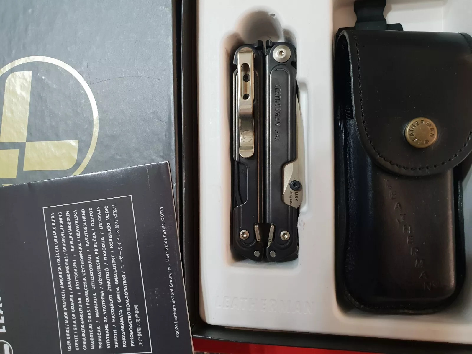 🔥🔥🔥 Leatherman Arc Obsidian Black Limited Edition MagnaCut Very Rare New