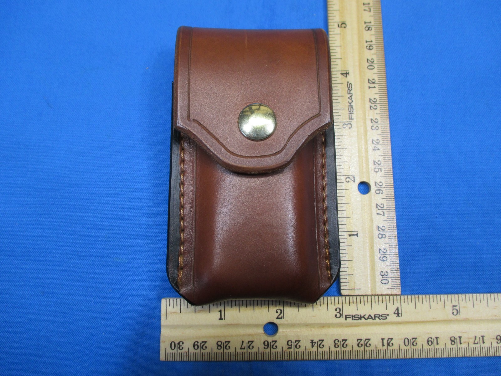 Leather Sheath for BUCKTOOL # 360 Multiplier Handmade R&L Handed, BROWN
