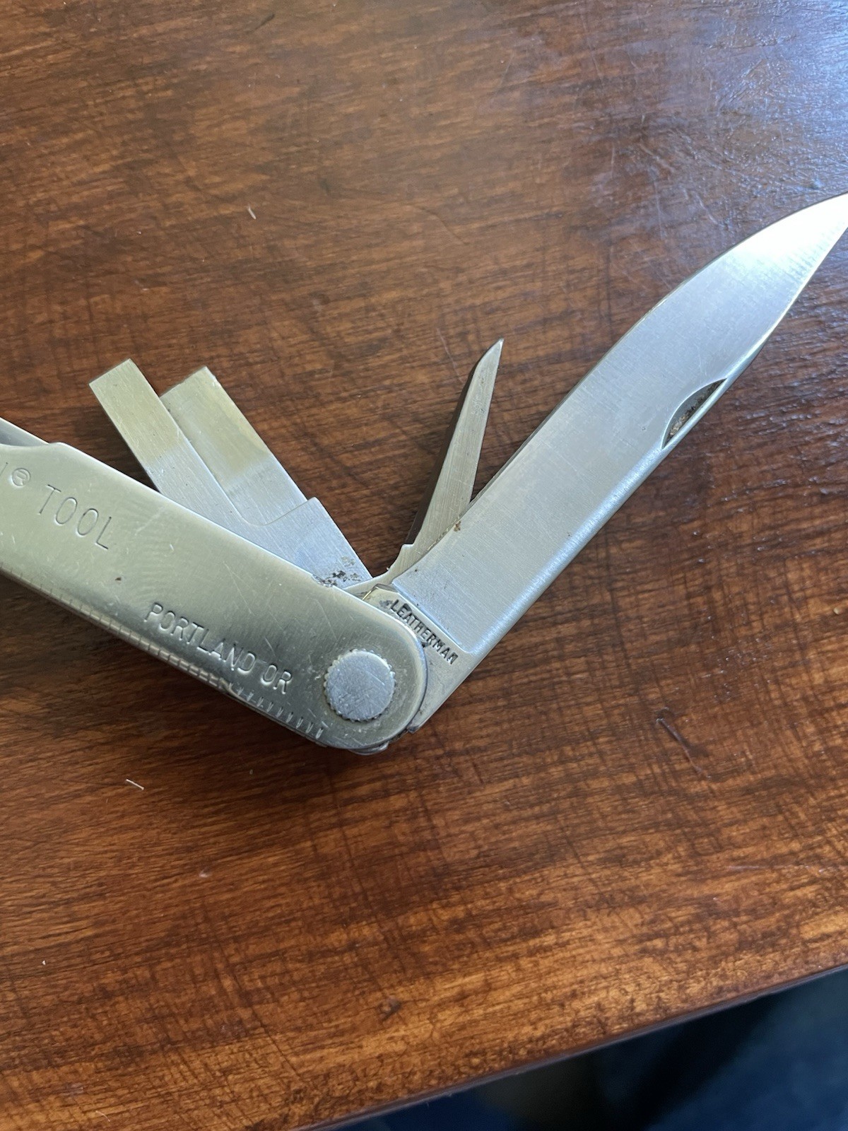 Vintage Original Leatherman PST Multi-Tool Portland OR MADE IN USA w/Case