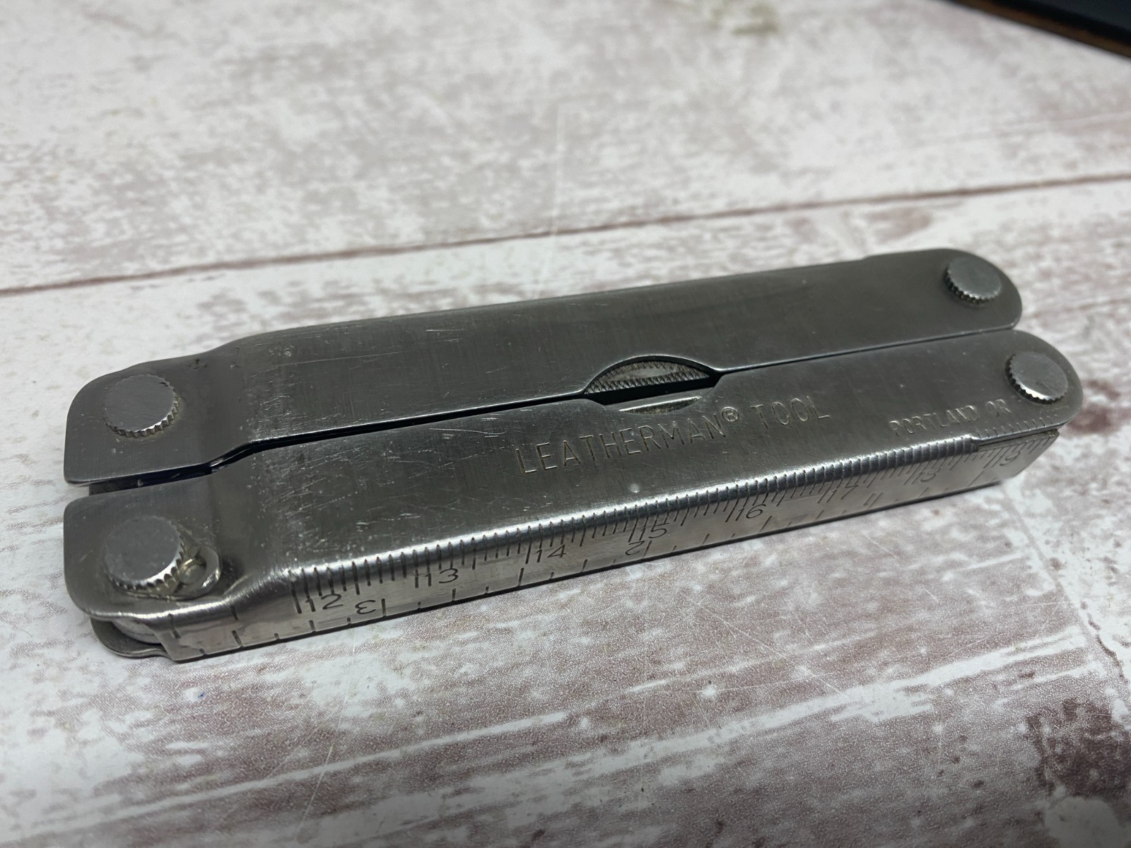 Vintage Leatherman Multi-Tool. Portland, Oregon. Original Leather Case