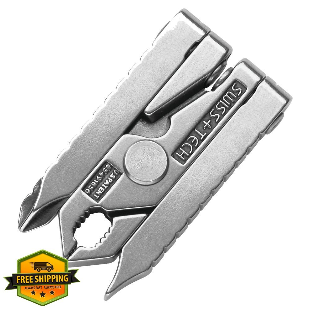 Swiss+Tech ST50022 stainless steel 6-in-1 multitool