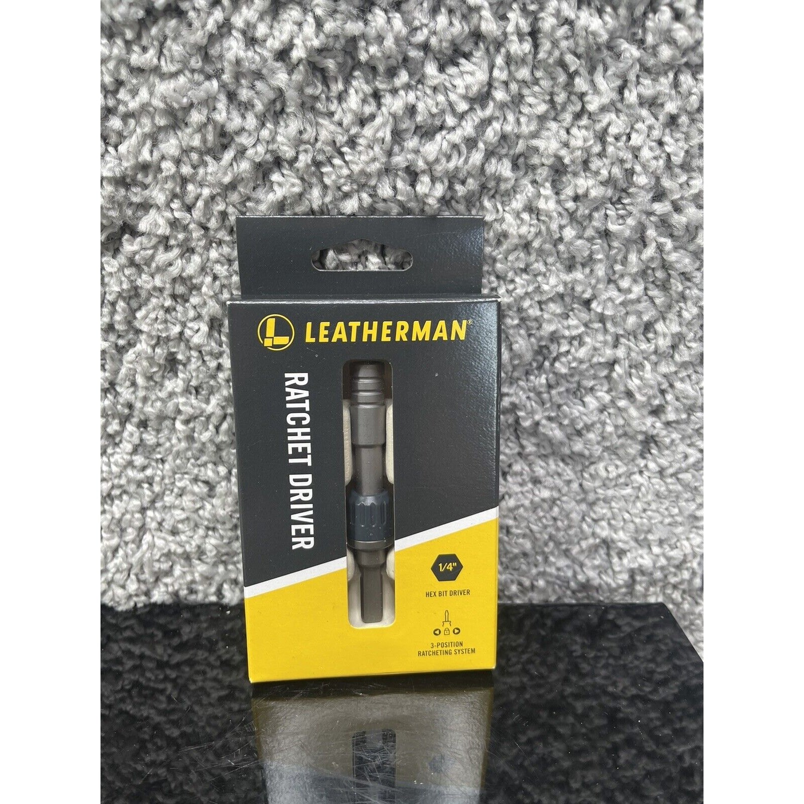 Leatherman Ratchet Driver 1/4 Hex Bit Model 931032 Tools Brand New In Box