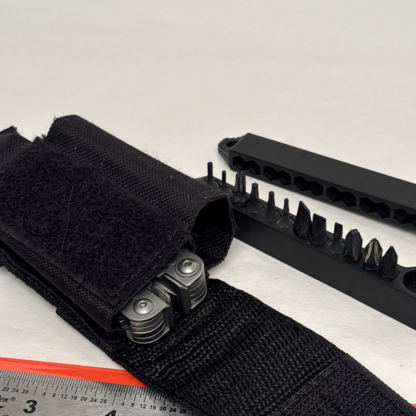 SOG PowerAccess Multi Tool w/ Hex Bit Kit & Sheath Stainless EDC Pliers Knife