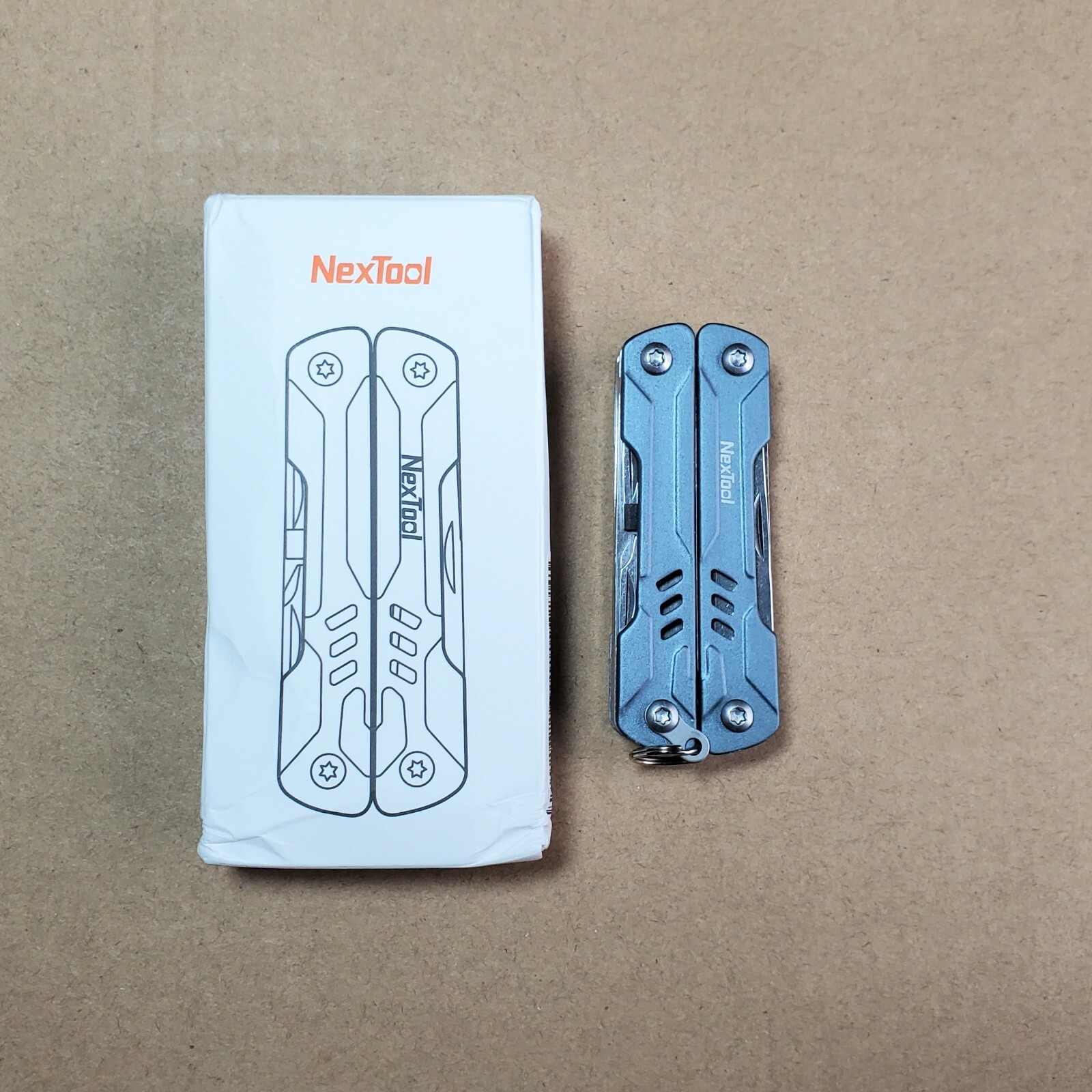 NexTool Mini Sailor Pliers 10-in-1 Multitool Folding EDC Hand Tool Blue 2.64″
