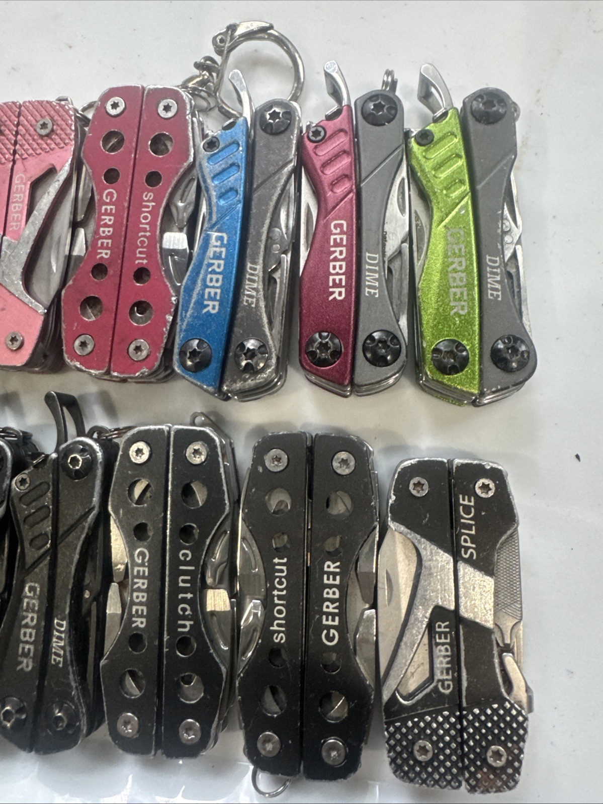 gerber multi tool Dime Clutch Assorted Closeout Jobber Lot 20 Pieces