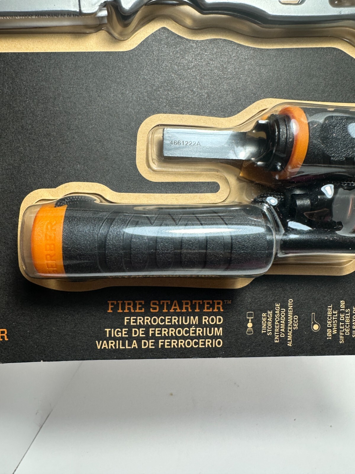 Gerber 31-004134 Paraframe Combo Pack Knife Fire Starter Sharpener