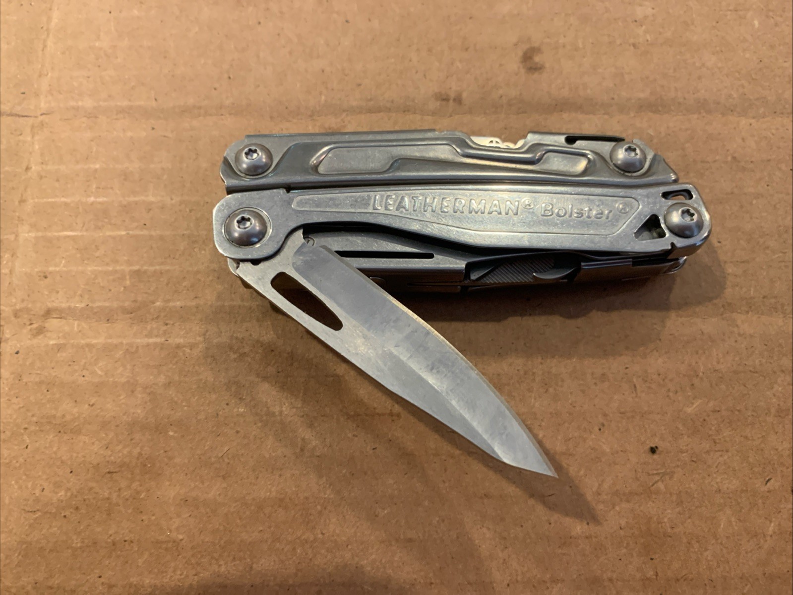 Leatherman Bolster 13 Tool Stainless Steel Multi-Tool Near Mint Condition (BA)
