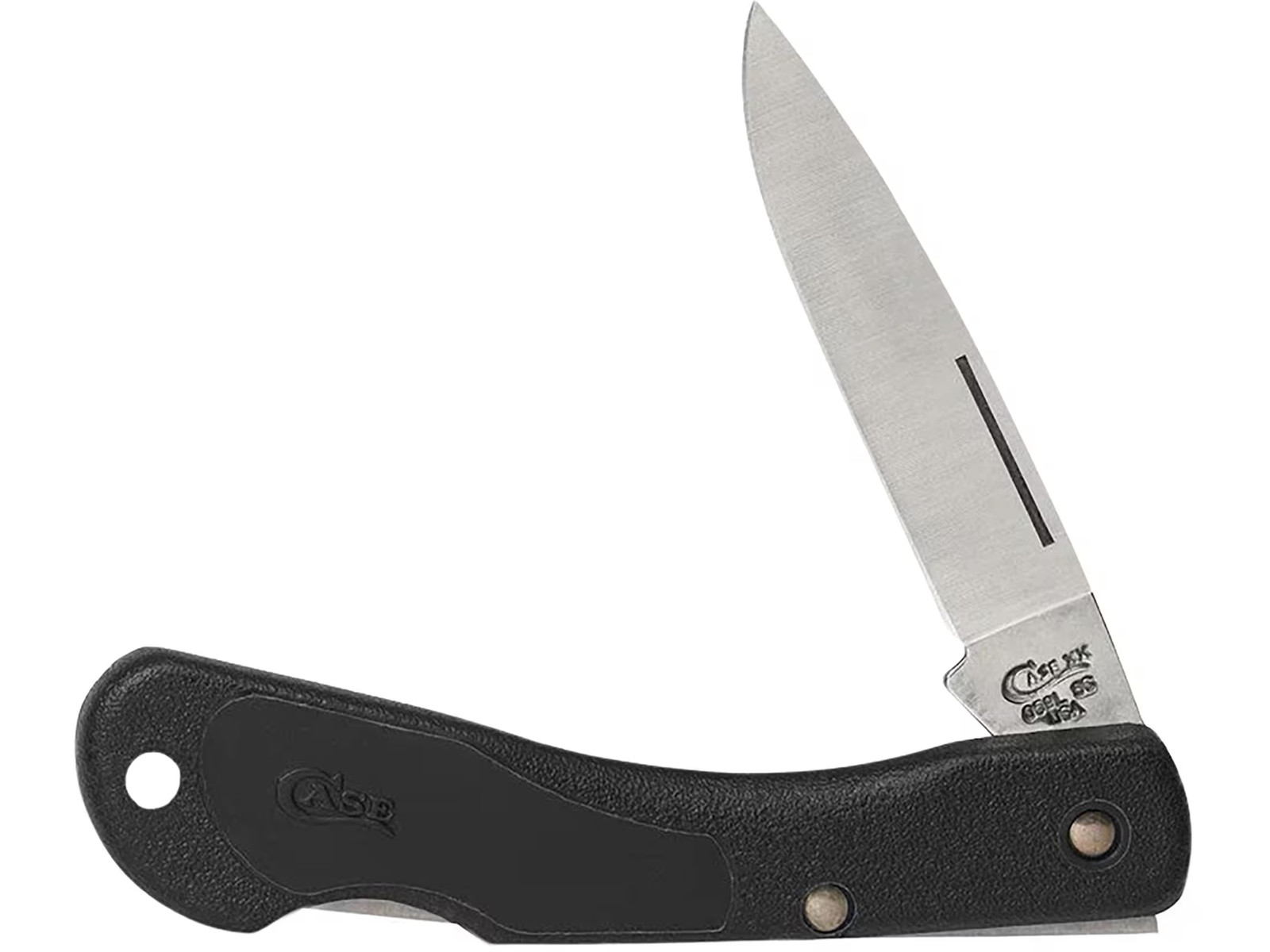 Case Mini Blackhorn Pocket Knife 2.25″ Drop Point Surgical Satin Blade Synthetic