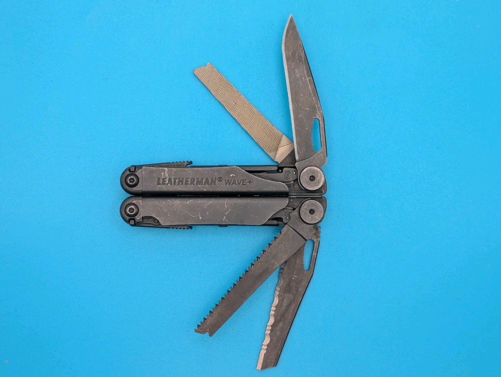 Leatherman Wave Plus + Multi-Tool! FAST SHIPPING! BLACK OXIDE!