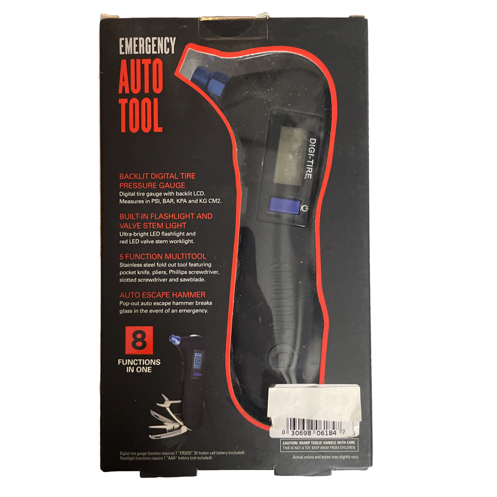 SMARTGEAR 8 Function Emergency Auto Tool