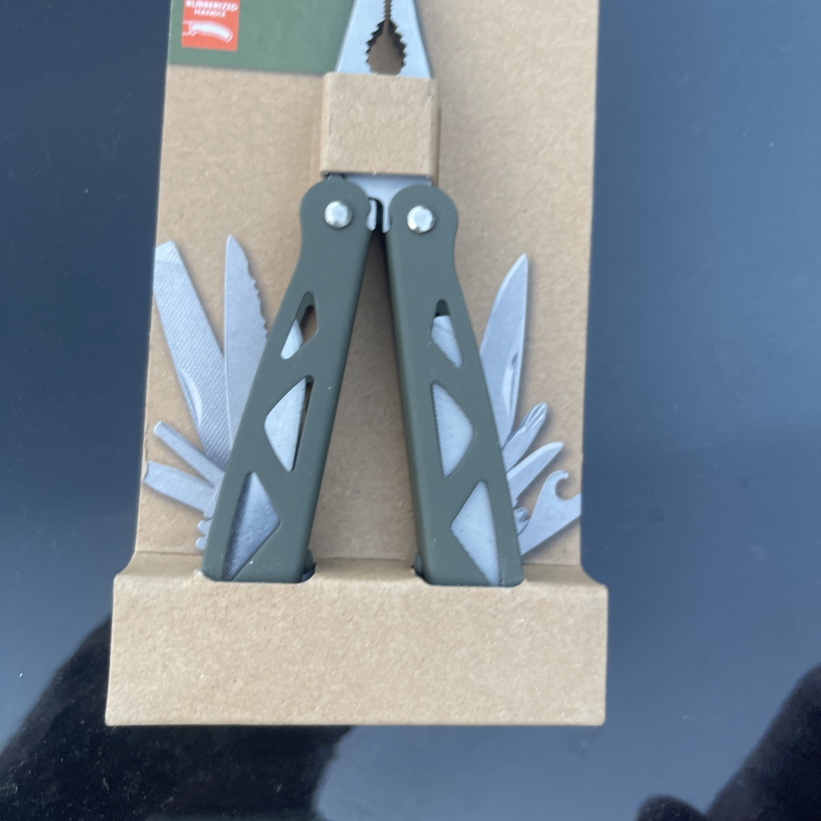 Ozark Trail 12-in-1 Multi-Tool Sheath Included greenHandle New Sealed 6840