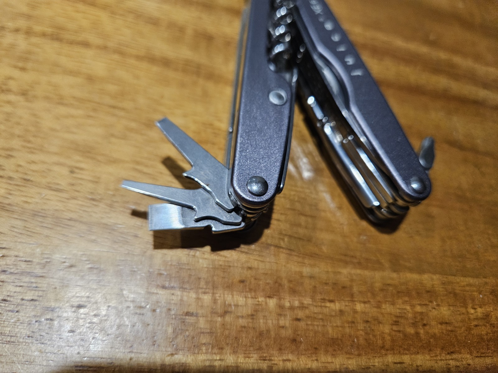 Gray Leatherman Juice Xe6 With Initials On Handle