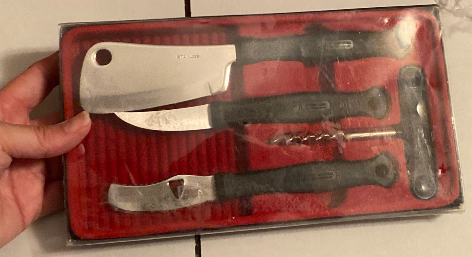 GERBER 3054 Gadget Gift 4pc Bar Set Unused