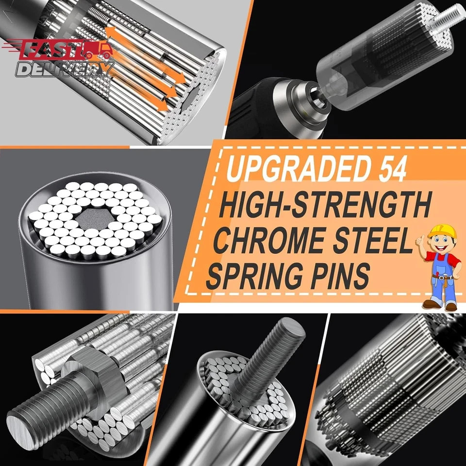 Fathers Day Dad Gifts from Daughter Son Wife Super Universal Socket Tools Gifts