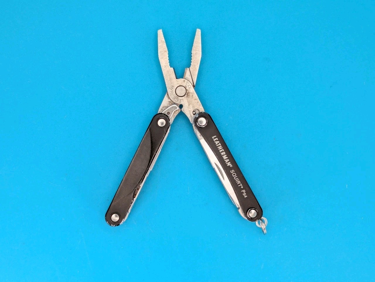 Leatherman SQUIRT PS4 Multi-Tool With Pliers Scissors Knife BLACK!