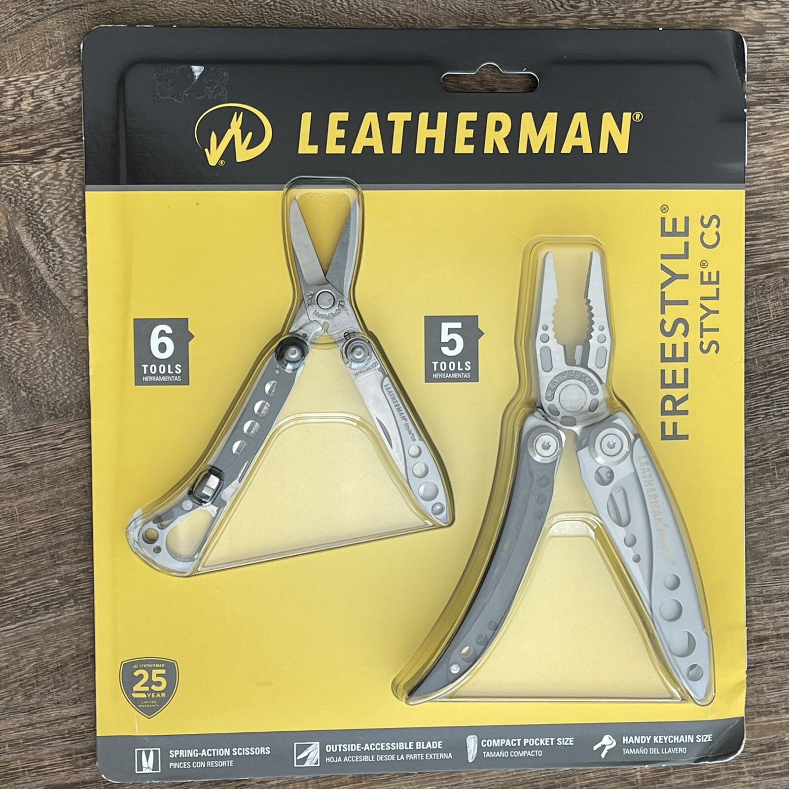 Collectible, Leatherman Freestyle and Style CS multitools. Discontinued