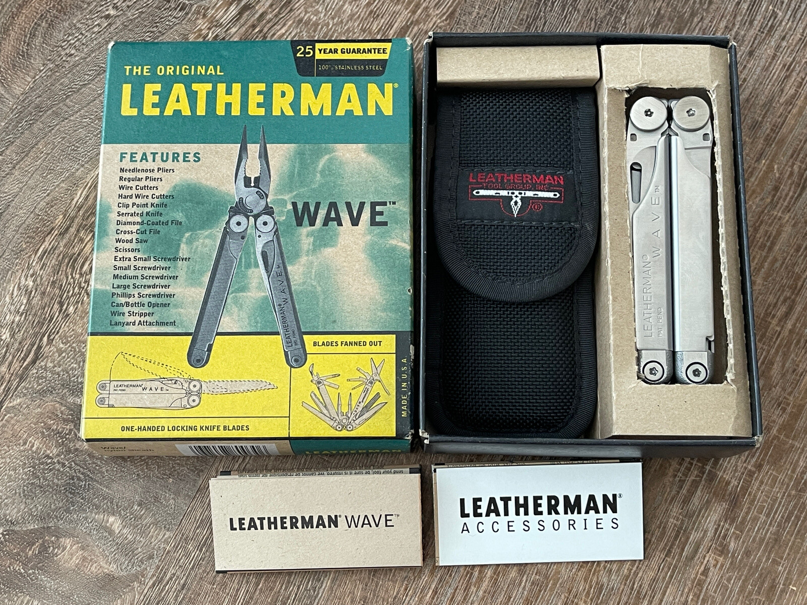 Leatherman Original Wave / Leatherman 1st Generation multitool. Discontinued