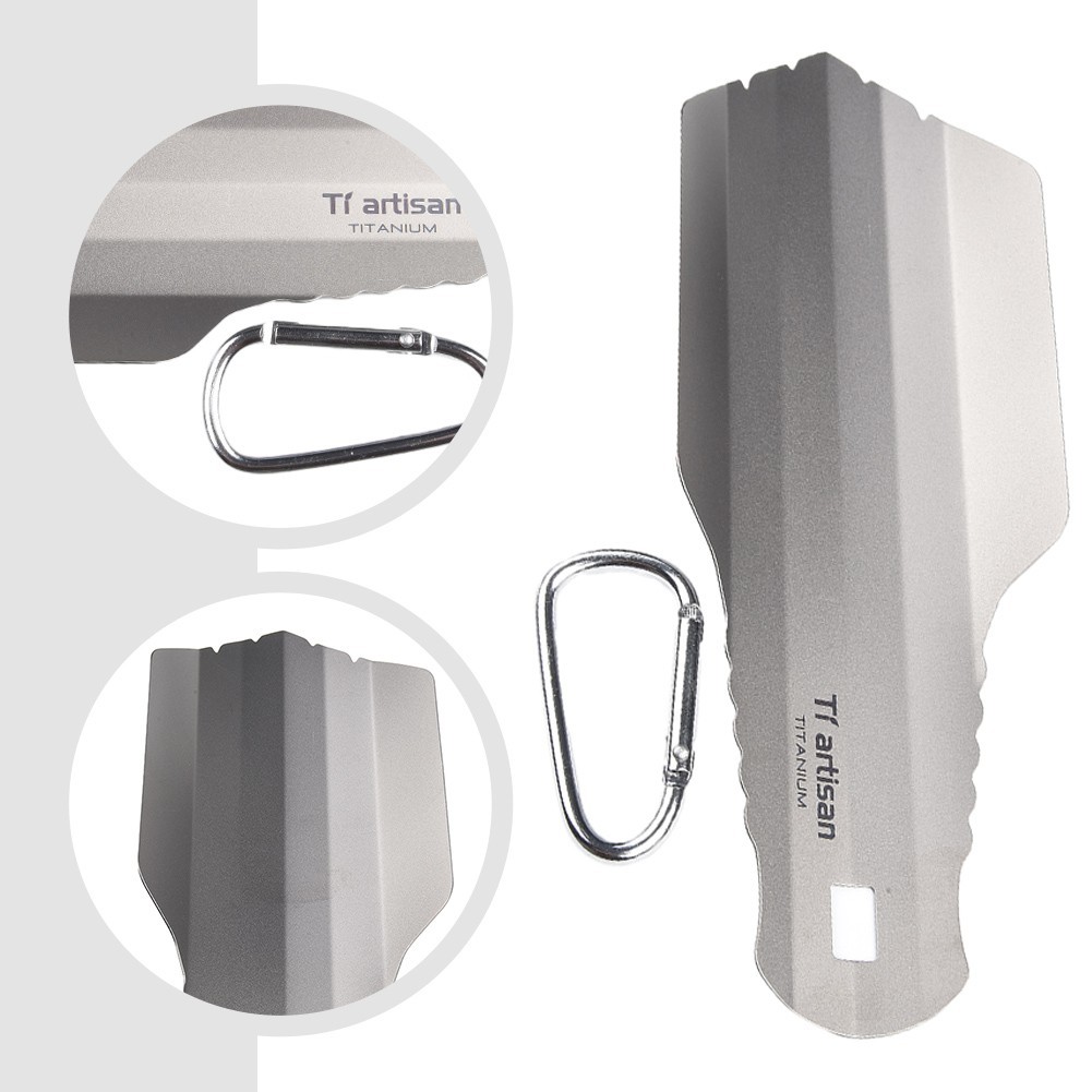 Backpacking Hand Shovel Multifunction 1 Set 32g / 1.1oz Weight Camping