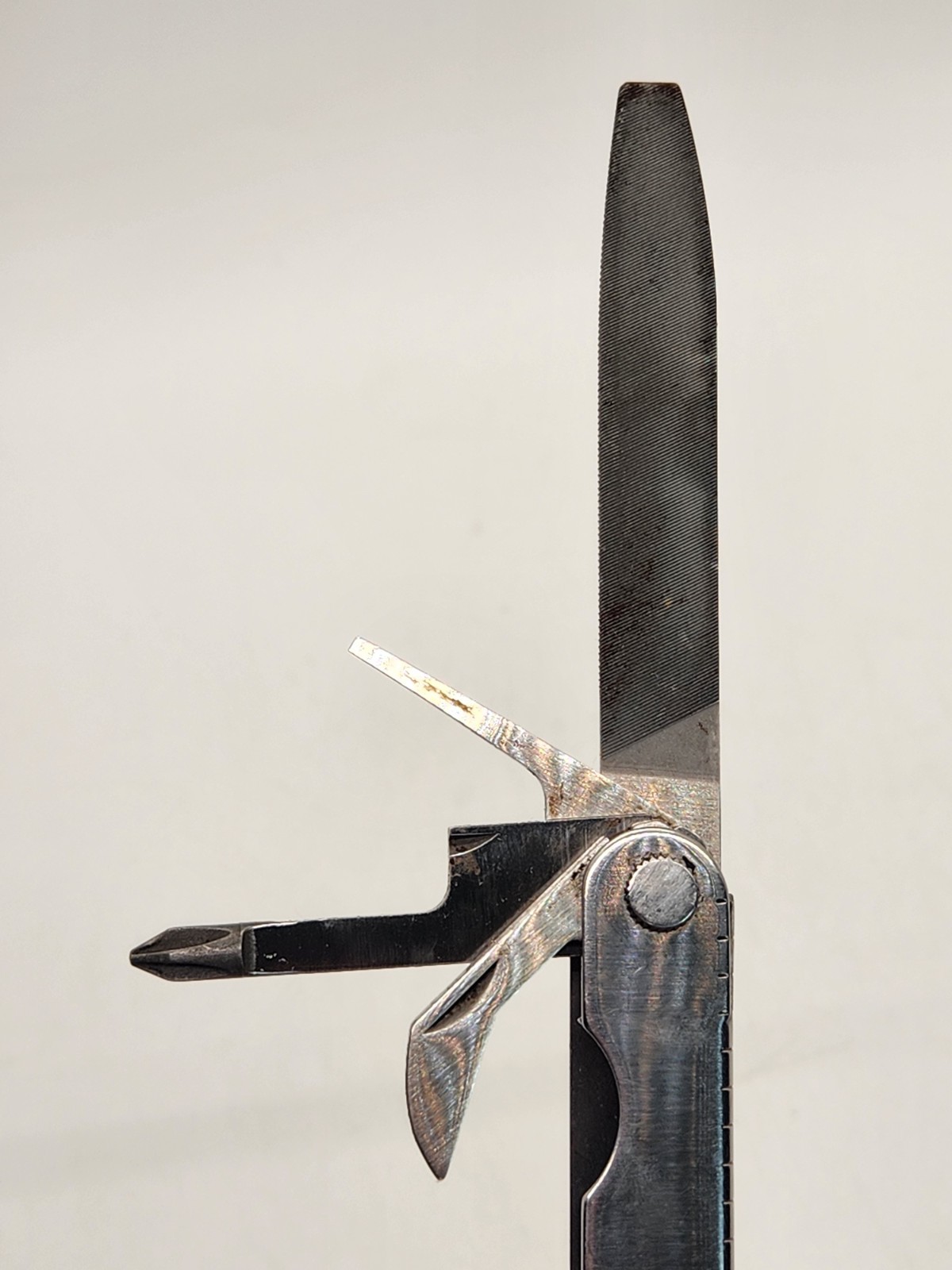 Vintage Original Leatherman Multi Tool 9 Tool Portland US Reg 1325473 w/Sheath