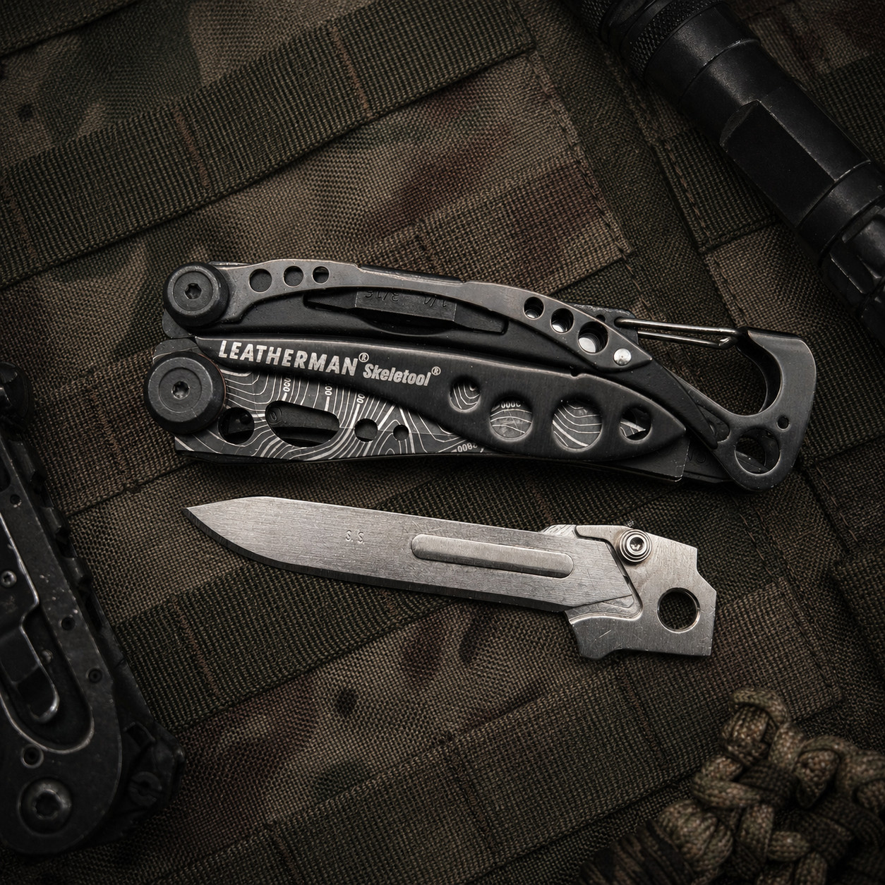 81mm Scalpel Holder Adapter for Leatherman Skeletool Stainless EDC