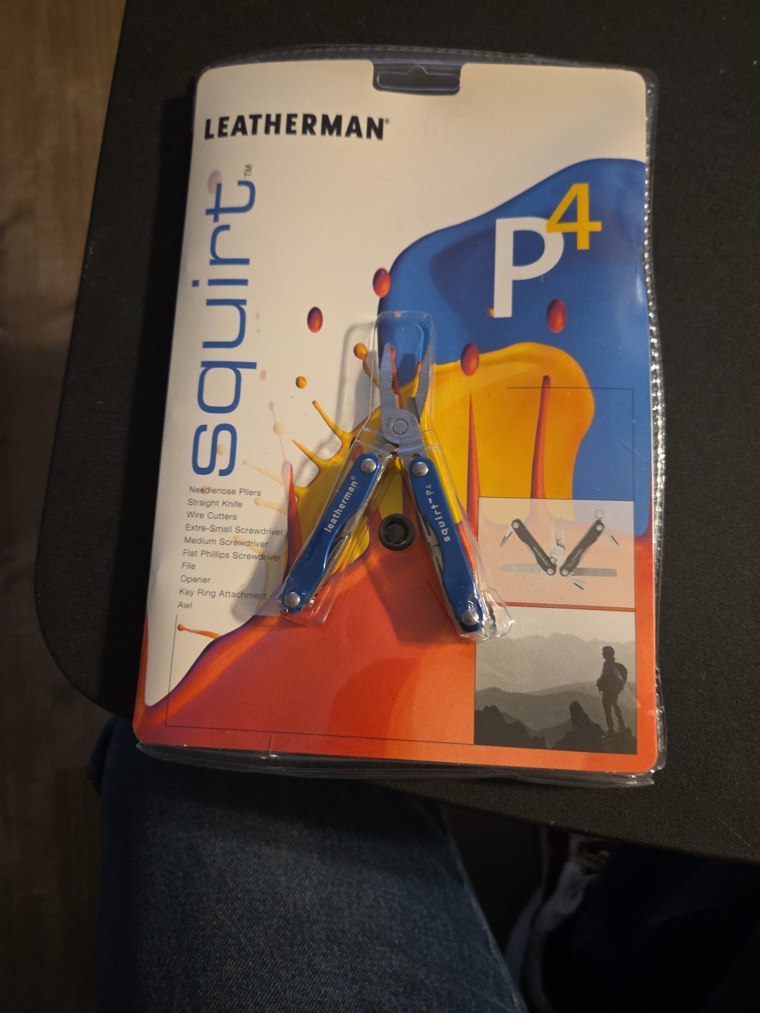 Nos Leatherman Squirt P4 Multi-Tool Blue