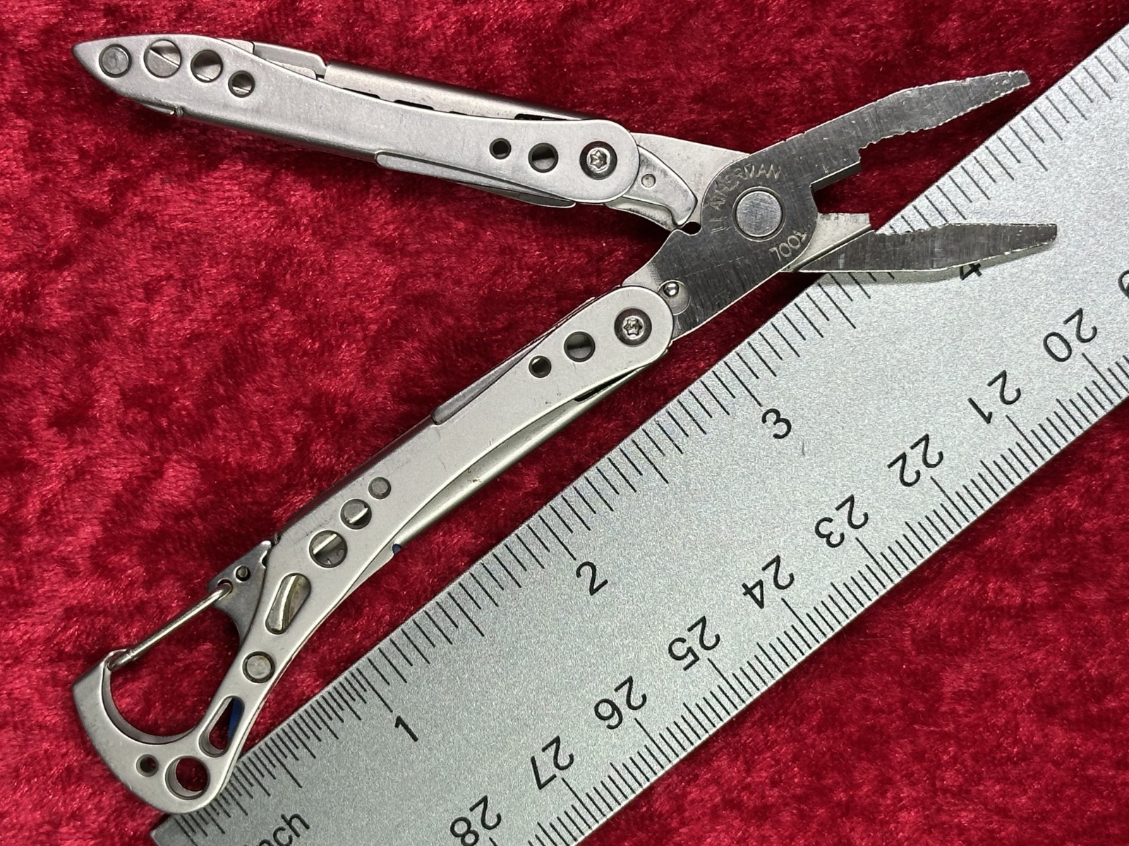 Leatherman Style PS Blue 7 Tool Multi-Tool Pliers 2011 Customized w/Knife (531)
