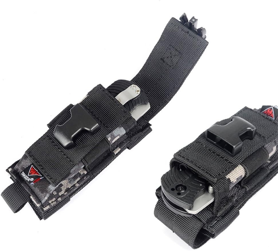 Durable Nylon Mag Pouch for Folding Tools and Flashlights Easy Carry Design